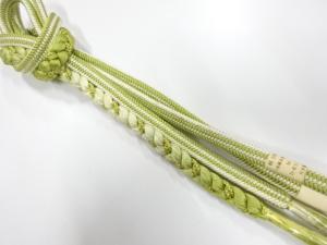 未使用品　正絹　手組帯締め